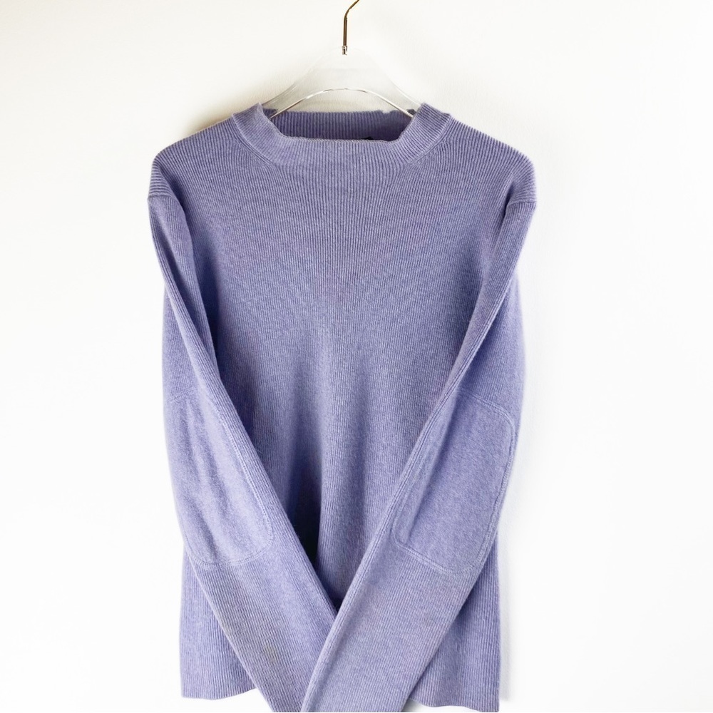 PATAGONIA 100% Cashmere sweater Patch elbow sleeves Womens size XS